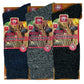 Men's Winter Thermal Merino Wool Heated Extra Warm Thick Crew Socks Size 10-13