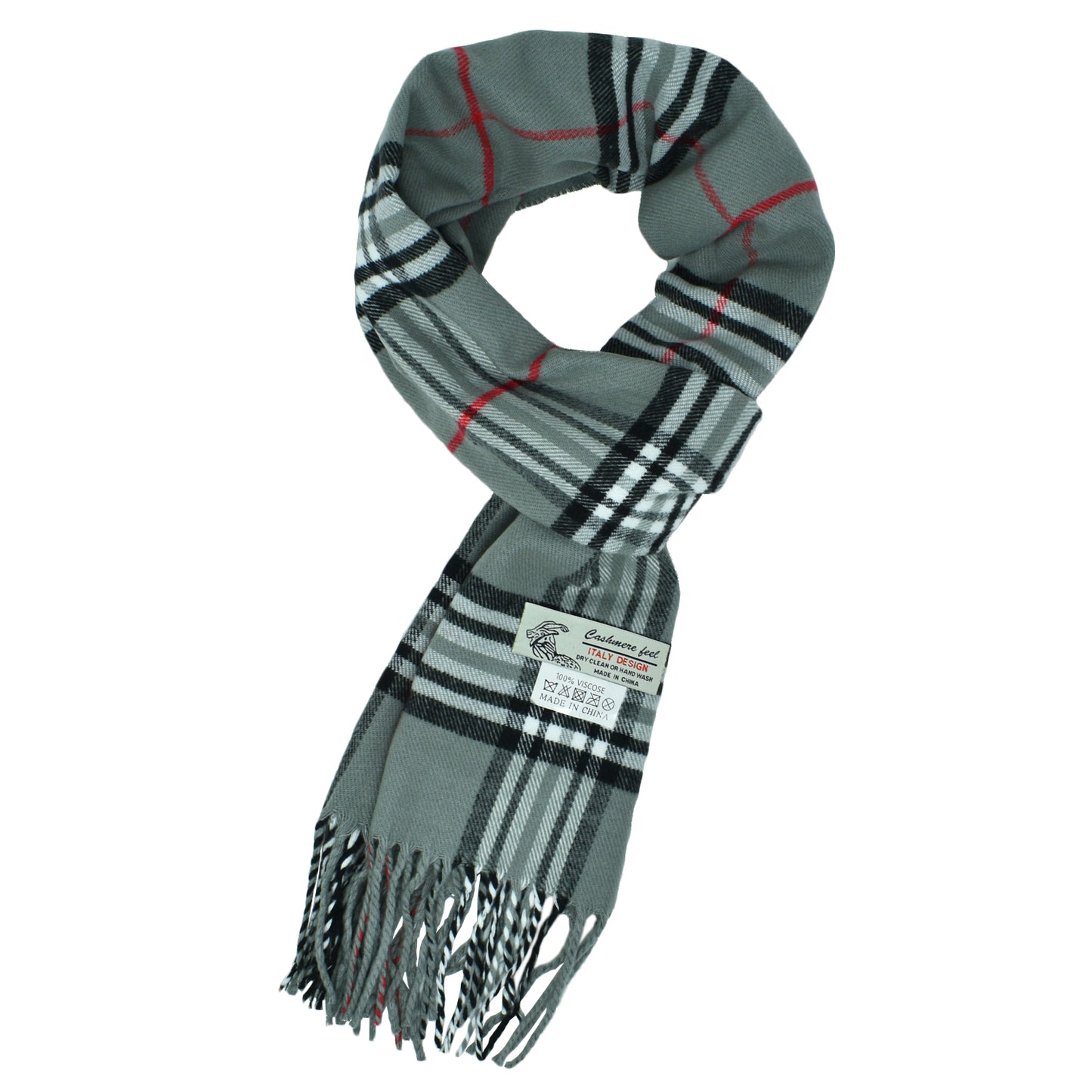 Unisex Winter Tartan Plaid Scarves Cashmere Feel Classic Super Soft Luxurious Scarf