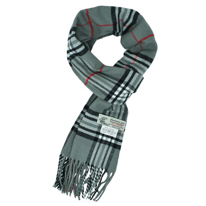 Unisex Winter Tartan Plaid Scarves Cashmere Feel Classic Super Soft Luxurious Scarf