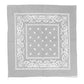 12Pcs Bandanas 100% Cotton Double Sided Paisley Print Head Wrap Scarf