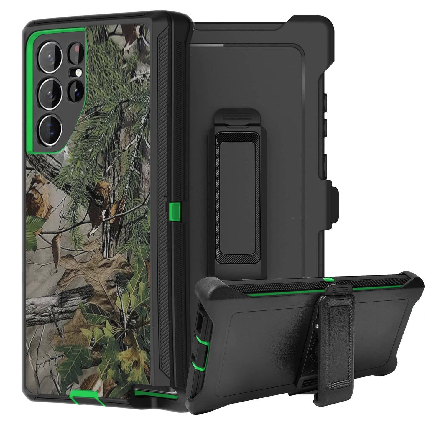 For Samsung Galaxy S26 S25 S24 S23 S22 S21 Plus Ultra Heavy Duty Shockproof Holster Case Cover with Belt Clip