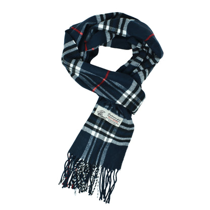 Unisex Winter Tartan Plaid Scarves Cashmere Feel Classic Super Soft Luxurious Scarf