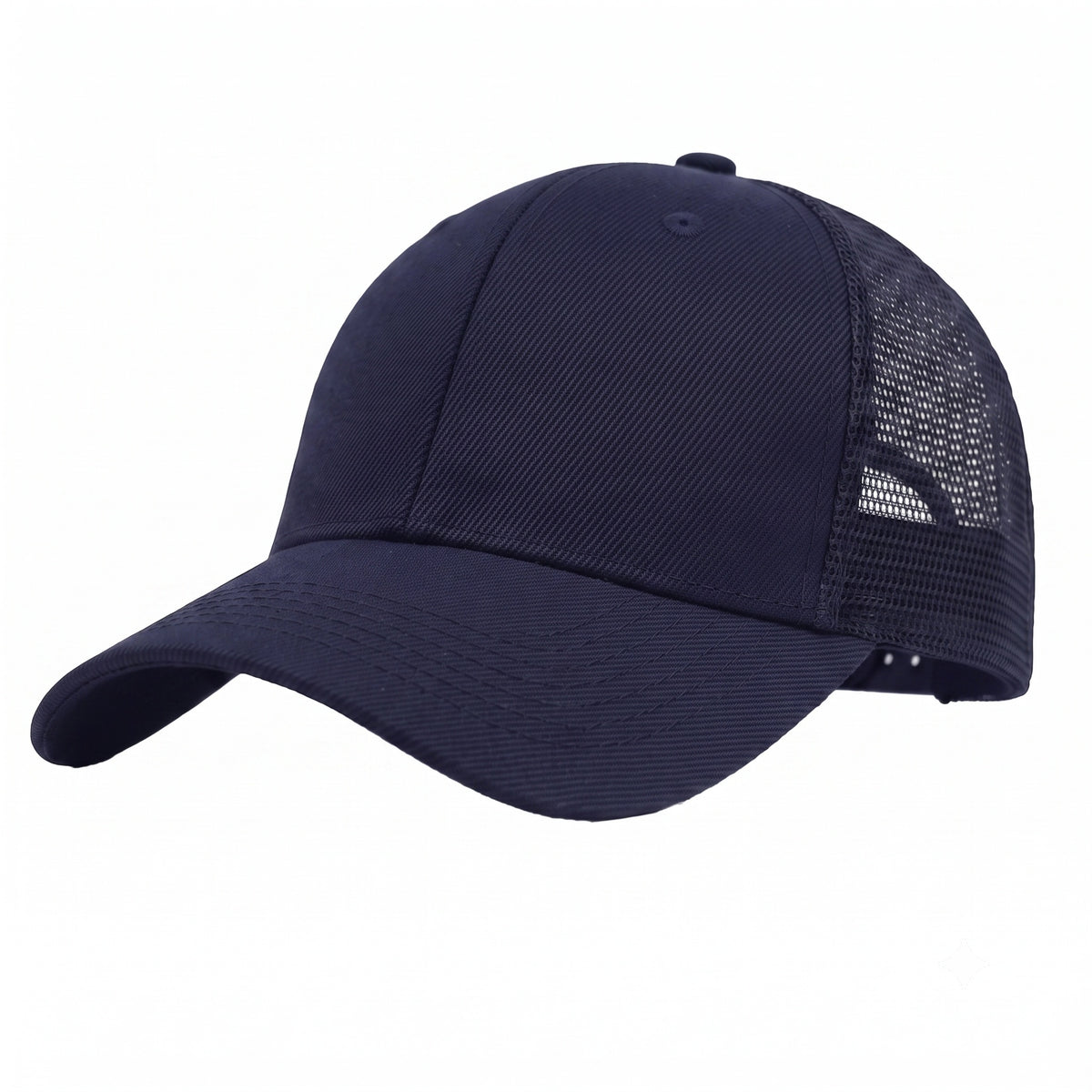 Unisex Mesh Back Baseball Cap Solid Breathable Sun Visor Plain Blank Trucker Hats Adjustable Caps