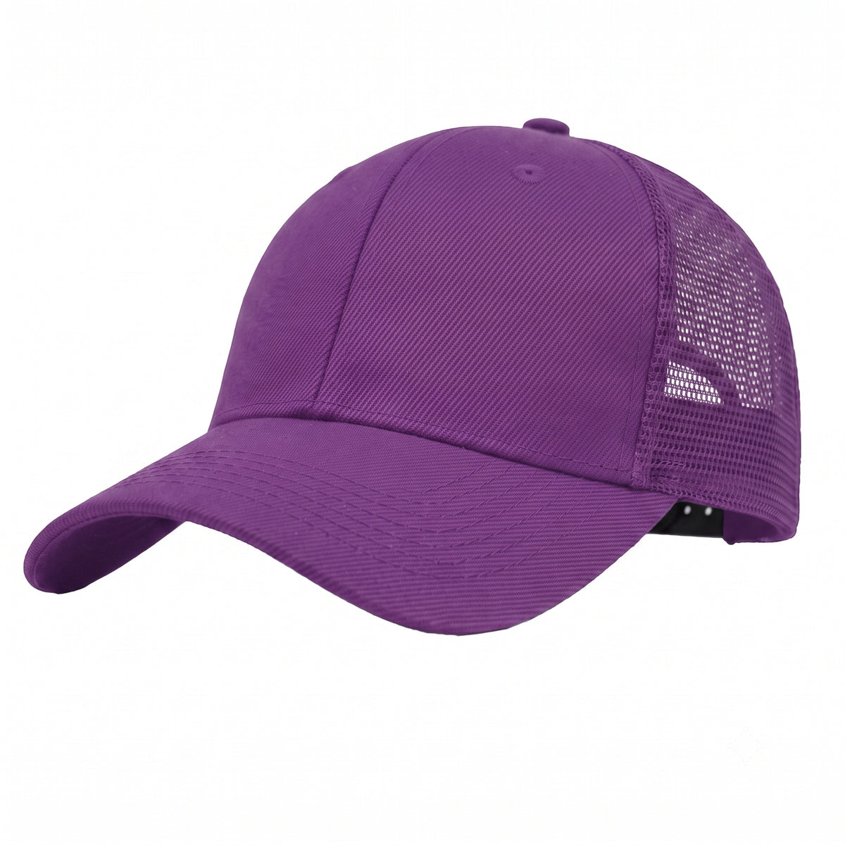Unisex Mesh Back Baseball Cap Solid Breathable Sun Visor Plain Blank Trucker Hats Adjustable Caps