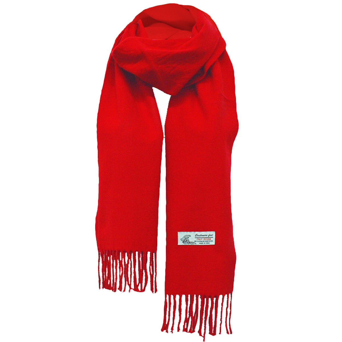Unisex Winter Solid Plain Scarves Cashmere Feel Classic Super Soft Luxurious Scarf