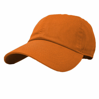 Unisex Baseball Cap Polo Style Solid Plain 100% Cotton Blank Dad Hats