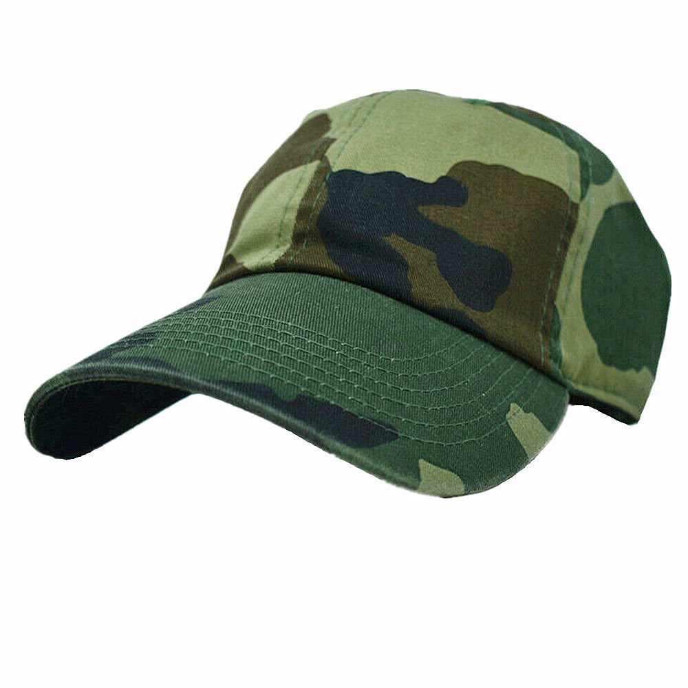Unisex Baseball Cap Polo Style Solid Plain 100% Cotton Blank Dad Hats