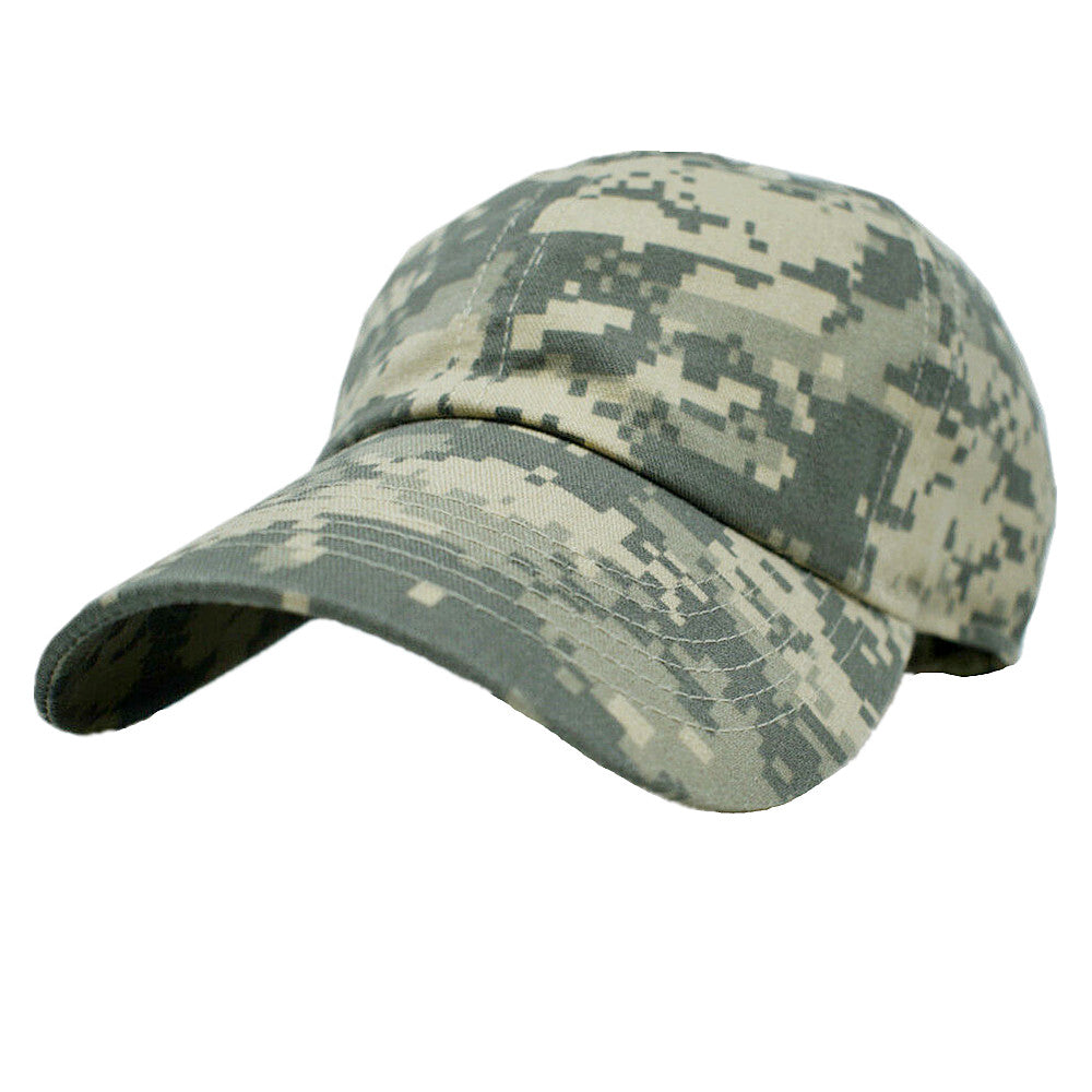 Unisex Baseball Cap Polo Style Solid Plain 100% Cotton Blank Dad Hats