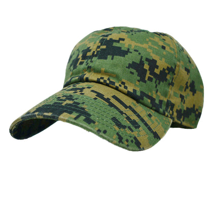 Unisex Baseball Cap Polo Style Solid Plain 100% Cotton Blank Dad Hats