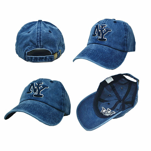 Unisex Polo Style Baseball Vintage Washed Cotton Dad Cap NY Casual Hat