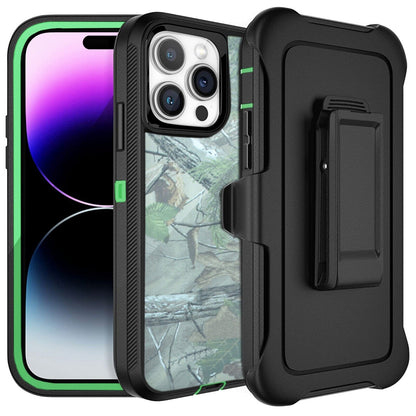 For Apple iPhone 14 14 Pro Max Plus Shockproof Holster Case Heavy Duty Cover with Belt Clip