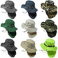 Unisex Bucket Boonie Hat Neck Flap Sun Visor Safari Cover Big Brim Cap