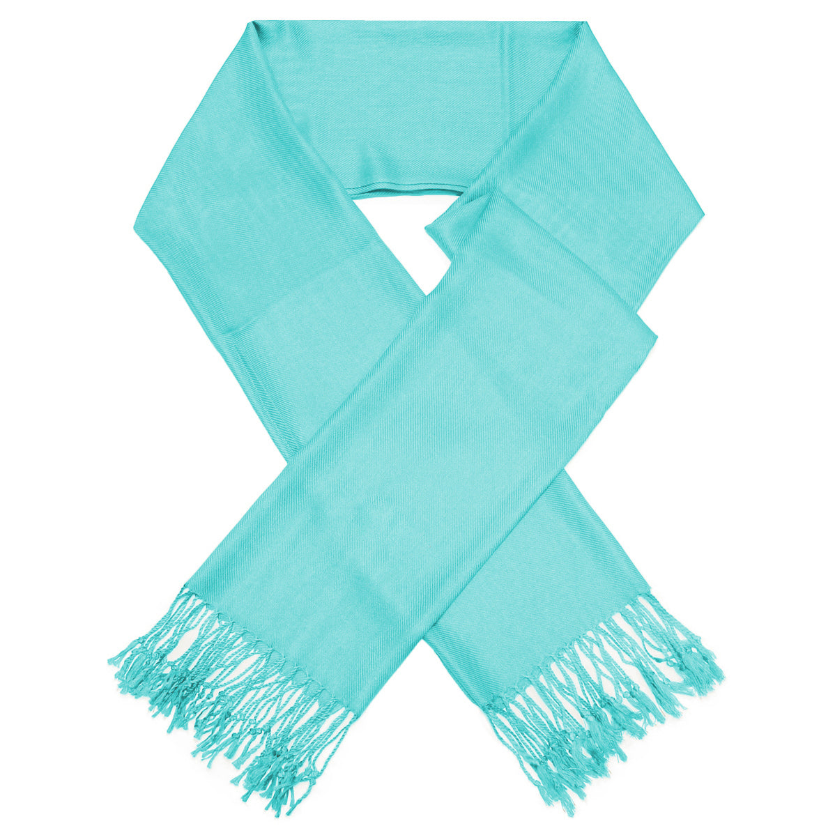 Women's Large Soft Silky Pashmina Shawl Wrap Plain Solid Wedding Scarf