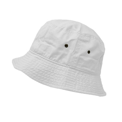 Unisex Bucket Hat 100% Cotton Boonie Sun Visor Safari Brim Fishing Cap