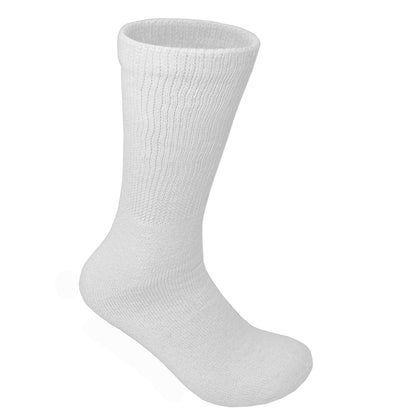 3-12 Pairs Men's Non Binding Top Circulatory Diabetic Crew Socks Size 9-15