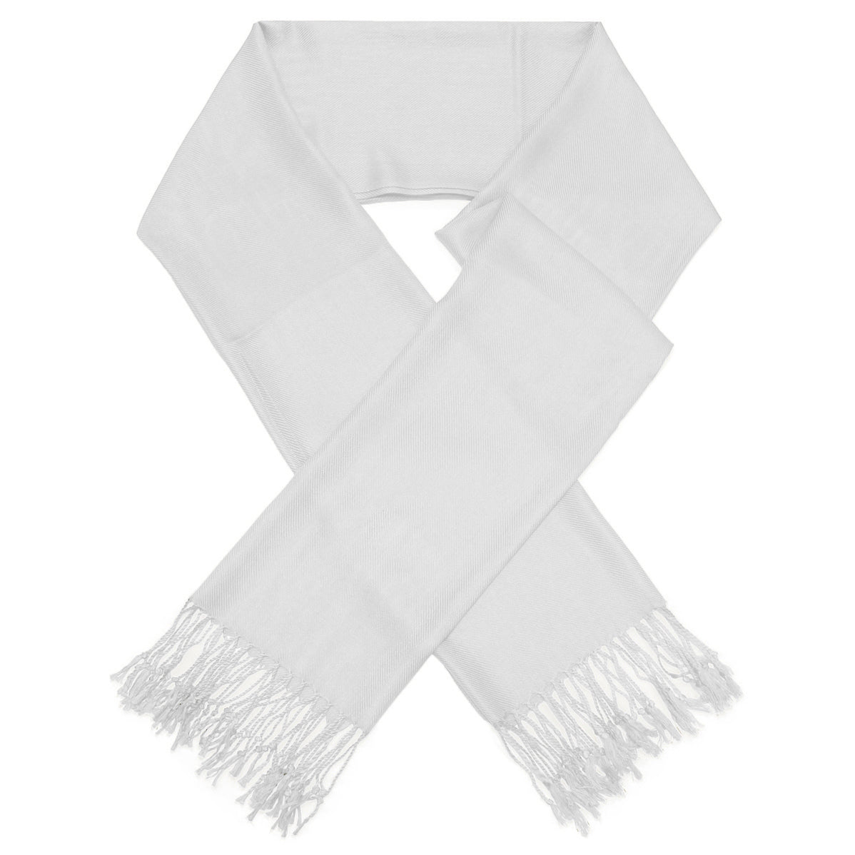 Women's Large Soft Silky Pashmina Shawl Wrap Plain Solid Wedding Scarf