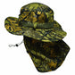 Unisex Bucket Boonie Hat Neck Flap Sun Visor Safari Cover Big Brim Cap