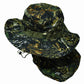 Unisex Bucket Boonie Hat Neck Flap Sun Visor Safari Cover Big Brim Cap