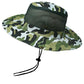 Unisex Bucket Boonie Hat Wide Brim Mesh Top Cool Garden Cap Outdoor Hats